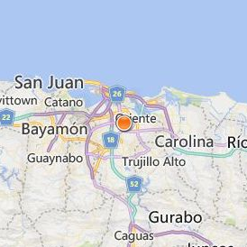 Seminario Evangelico de Puerto Rico Location Map - City View