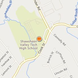 Shawsheen Valley Regional Vocational Technical School Location Map - Street View