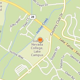 Sierra Nevada College Location Map - Street View