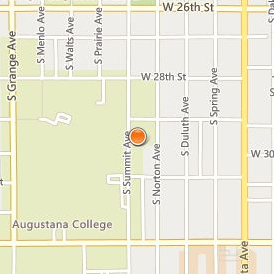 Sioux Falls Seminary Location Map - Street View