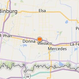South Texas Vo Tech Institute Location Map - City View
