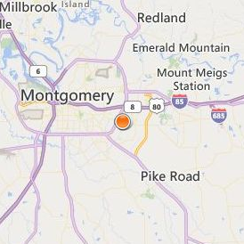 South University Montgomery Location Map - City View