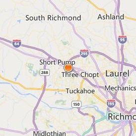 South University Richmond Location Map - City View