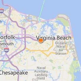 South University Virginia Beach Location Map - City View