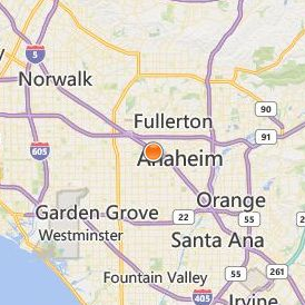 Southern California Institute of Technology Location Map - City View