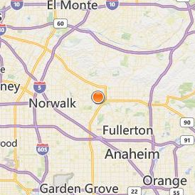 Southern California University of Health Sciences Location Map - City View