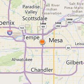 Southwest College of Naturopathic Medicine & Health Sciences Location Map - City View
