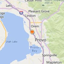 Stevens Henager College of Business Provo Location Map - City View