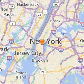 SUNY College of Optometry Location Map - City View