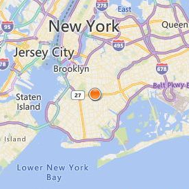 SUNY Downstate Medical Center Location Map - City View
