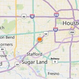 Texas Barber Colleges and Hairstyling Schools Location Map - City View