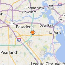 Texas Chiropractic College Foundation Location Map - City View