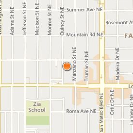 Southwest University of Visual Arts Albuquerque Location Map - Street View