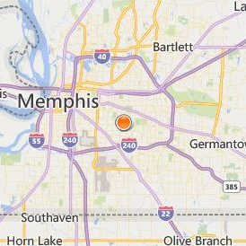 The Hair Design School S Memphis Location Map - City View