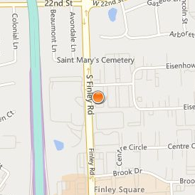 Illinois Center for Broadcasting Location Map - Street View