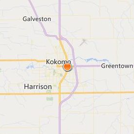 The Salon Professional Academy Kokomo Location Map - City View