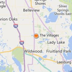 The Salon Professional Academy The Villages Location Map - City View