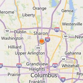 The Spa School Location Map - City View