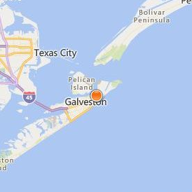 The University of Texas Medical Branch Location Map - City View