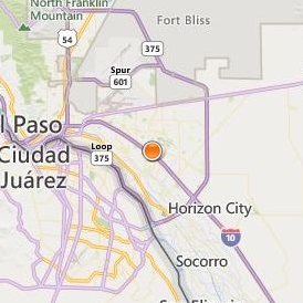 Tri State Cosmetology Institute 1 Location Map - City View