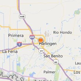 University of Cosmetology Arts & Sciences Harlingen Location Map - City View