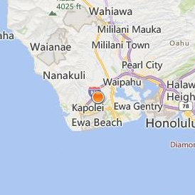 University of Hawaii West Oahu Location Map - City View