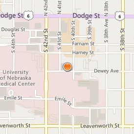 University of Nebraska Medical Center Location Map - Street View