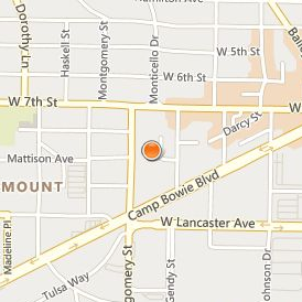 University of North Texas Health Science Center Location Map - Street View
