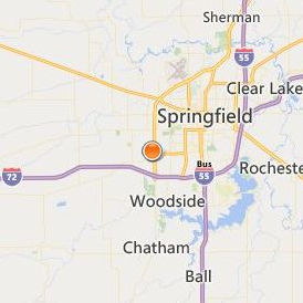 University of Spa & Cosmetology Arts Location Map - City View