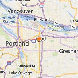 University of Western States Location Map - City View