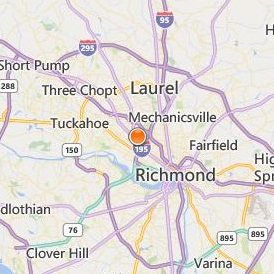 Fortis College Richmond Location Map - City View