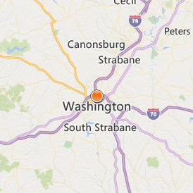 Washington Hospital School of Nursing Location Map - City View