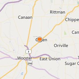 Wayne County Schools Career Center Location Map - City View
