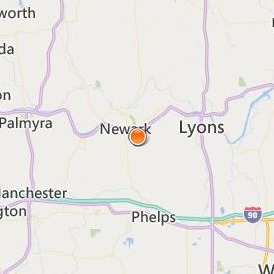 Wayne Finger Lakes BOCES School of Practical Nursing Location Map - City View
