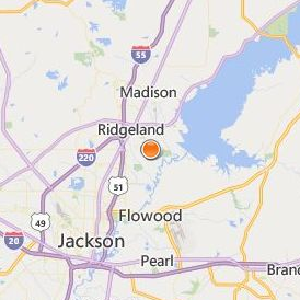 Wesley Biblical Seminary Location Map - City View