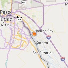 Western Technical College El Paso Location Map - City View