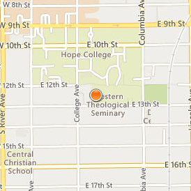 Western Theological Seminary Location Map - Street View