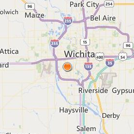 Wichita Technical Institute Location Map - City View