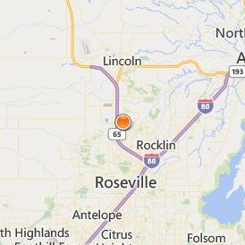William Jessup University Location Map - City View