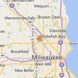 Wisconsin School of Professional Psychology Location Map - City View