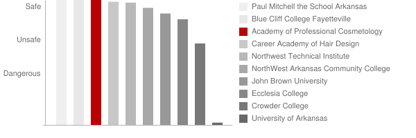 Academy of Professional Cosmetology Safety Chart