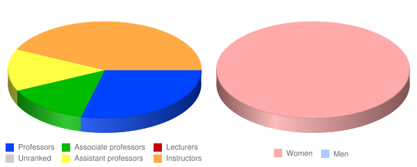 Ambria College of Nursing Faculty Demographics Chart