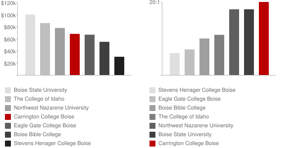 Carrington College Boise Faculty Compensation and Workload Chart