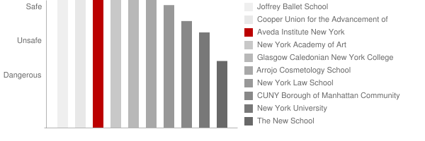 Aveda Institute New York Safety Chart