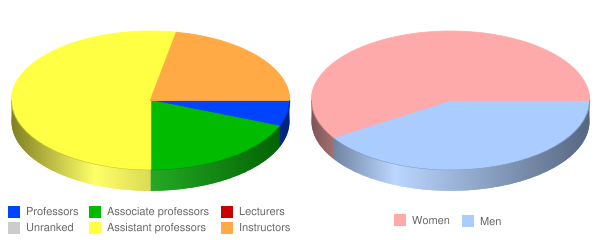 Boricua College Faculty Demographics Chart