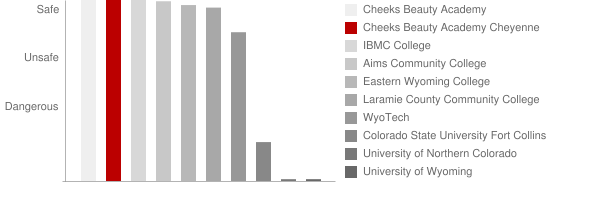 Cheeks International Academy of Beauty Culture Cheyenne Safety Chart
