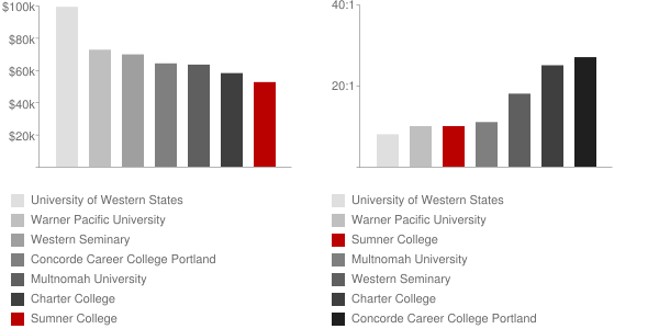 Sumner College Faculty Compensation and Workload Chart