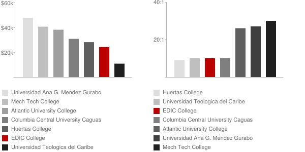 EDIC College Faculty Compensation and Workload Chart