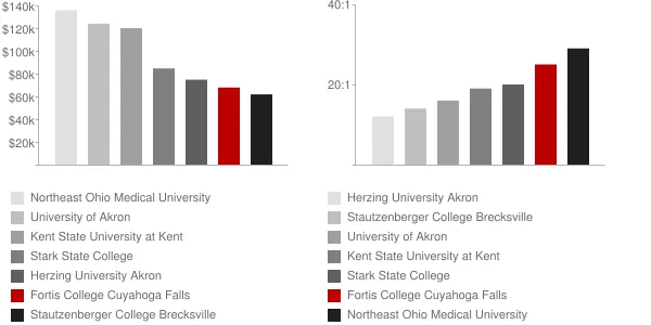 Fortis College Cuyahoga Falls Faculty Compensation and Workload Chart