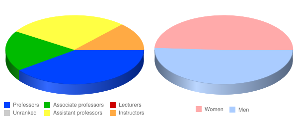 Franklin W Olin College of Engineering Faculty Demographics Chart